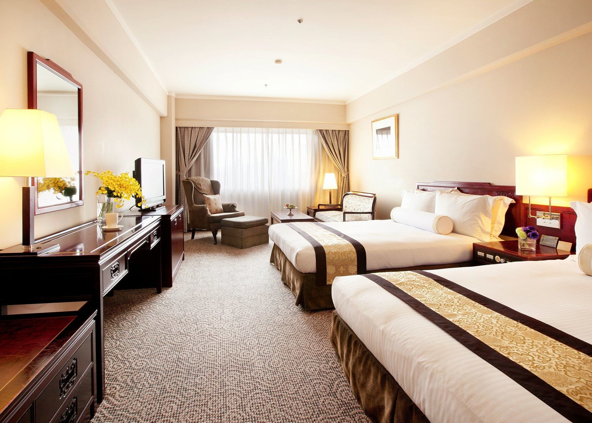 The Howard Plaza Hotel Тайбей Екстер'єр фото Deluxe Room